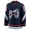 Mænd NHL Columbus Blue Jackets Trøje 2024-25 Fanatics Premium NHL Stadium Series Adam Fantilli Navy